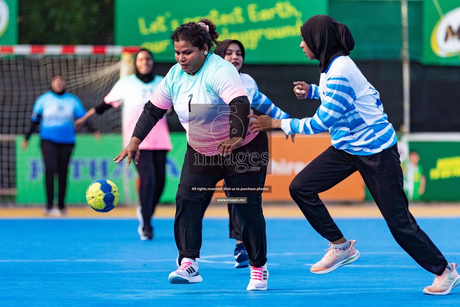 Day 2 of 7th Inter-Office/Company Handball Tournament 2023, held in Handball ground, Male', Maldives on Saturday, 17th September 2023 Photos: Nausham Waheed/ Images.mv