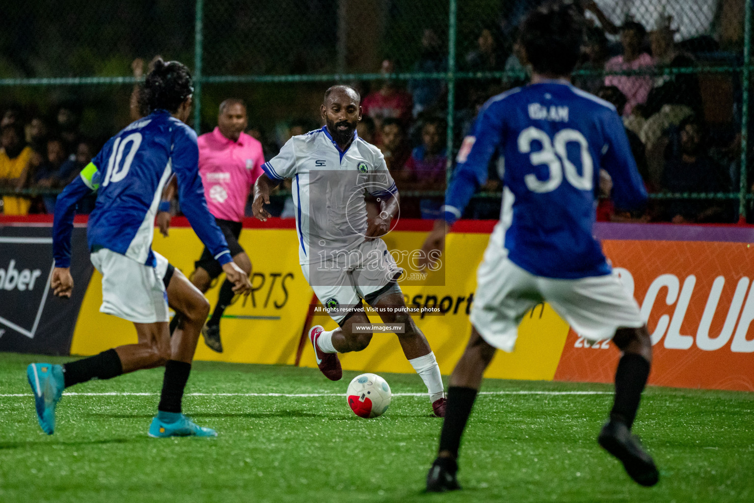 Club Immigration vs Team Allied in Club Maldives Cup 2022 was held in Hulhumale', Maldives on Thursday, 20th October 2022. Photos: Hassan Simah/ images.mv