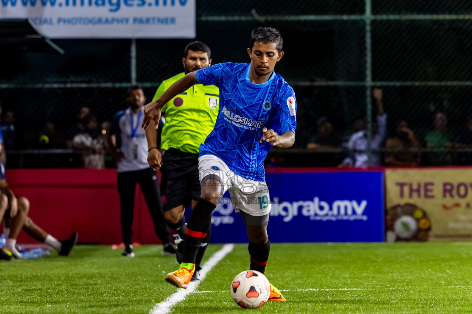 MPL vs Police Club in Day 6 of Club Maldives Cup 2025 was held in Rehendhi Futsal Ground, Hulhumale', Maldives on Saturday, 4th October 2025. Photos: Nausham Waheed / images.mv