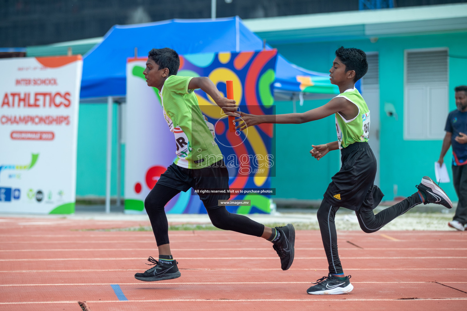 Day four of Inter School Athletics Championship 2023 was held at Hulhumale' Running Track at Hulhumale', Maldives on Wednesday, 18th May 2023. Photos:  Nausham Waheed / images.mv