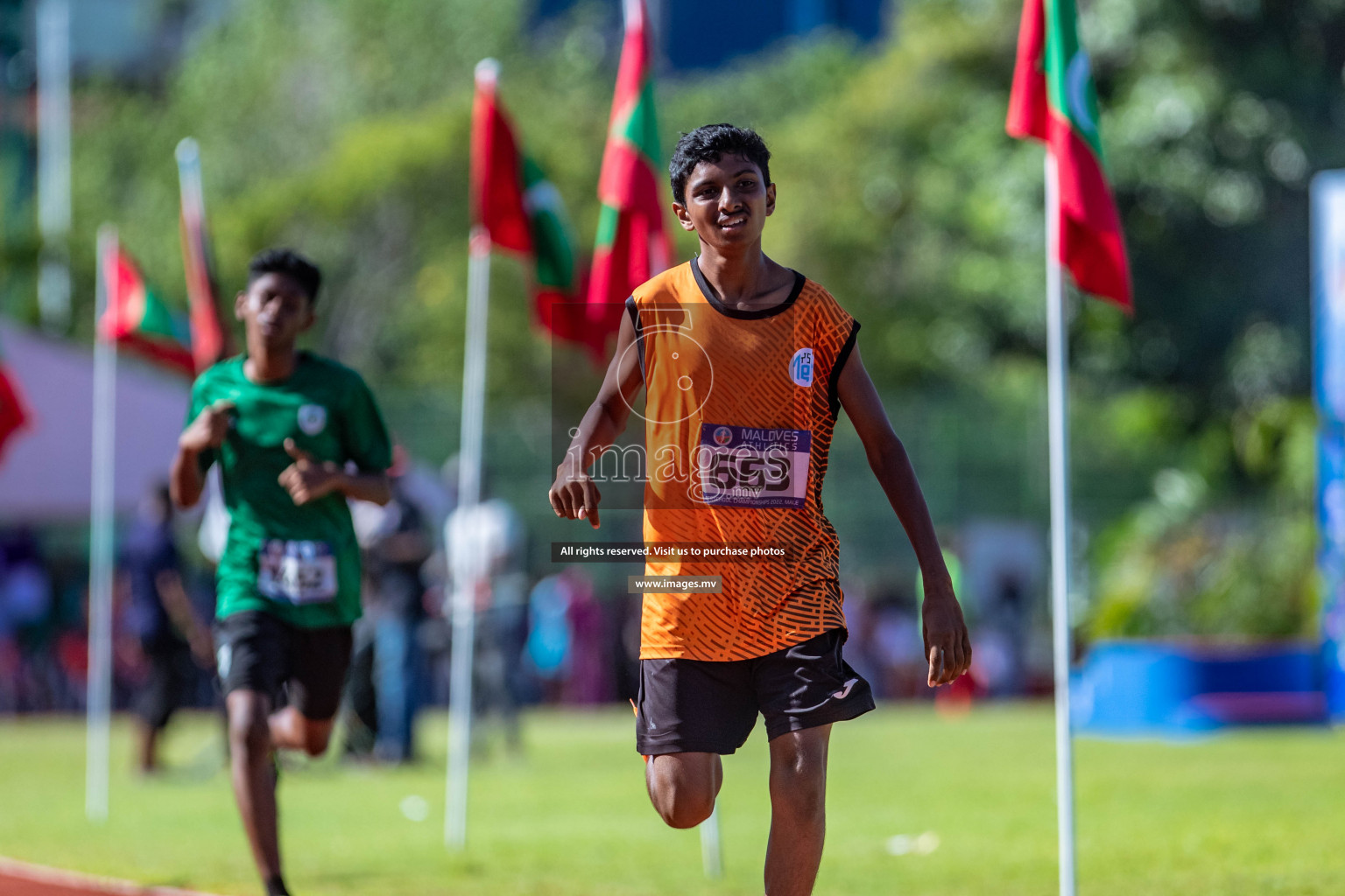 Day 5 of Inter-School Athletics Championship held in Male', Maldives on 27th May 2022. Photos by: Nausham Waheed / images.mv