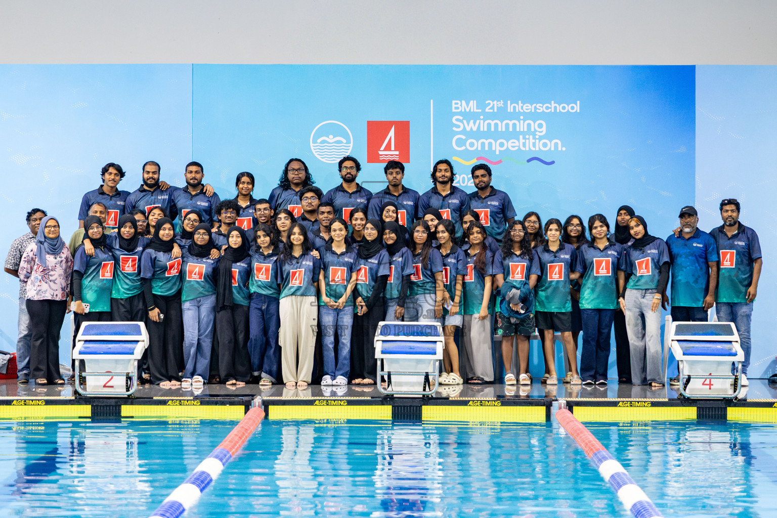 Day 6 of BML 21st Interschool Swimming Competition 2025 was held in Hulhumale' Swimming Pool, Hulhumale', Maldives on Thursday, 16th October 2025.
Photos: Hassan Simah / images.mv