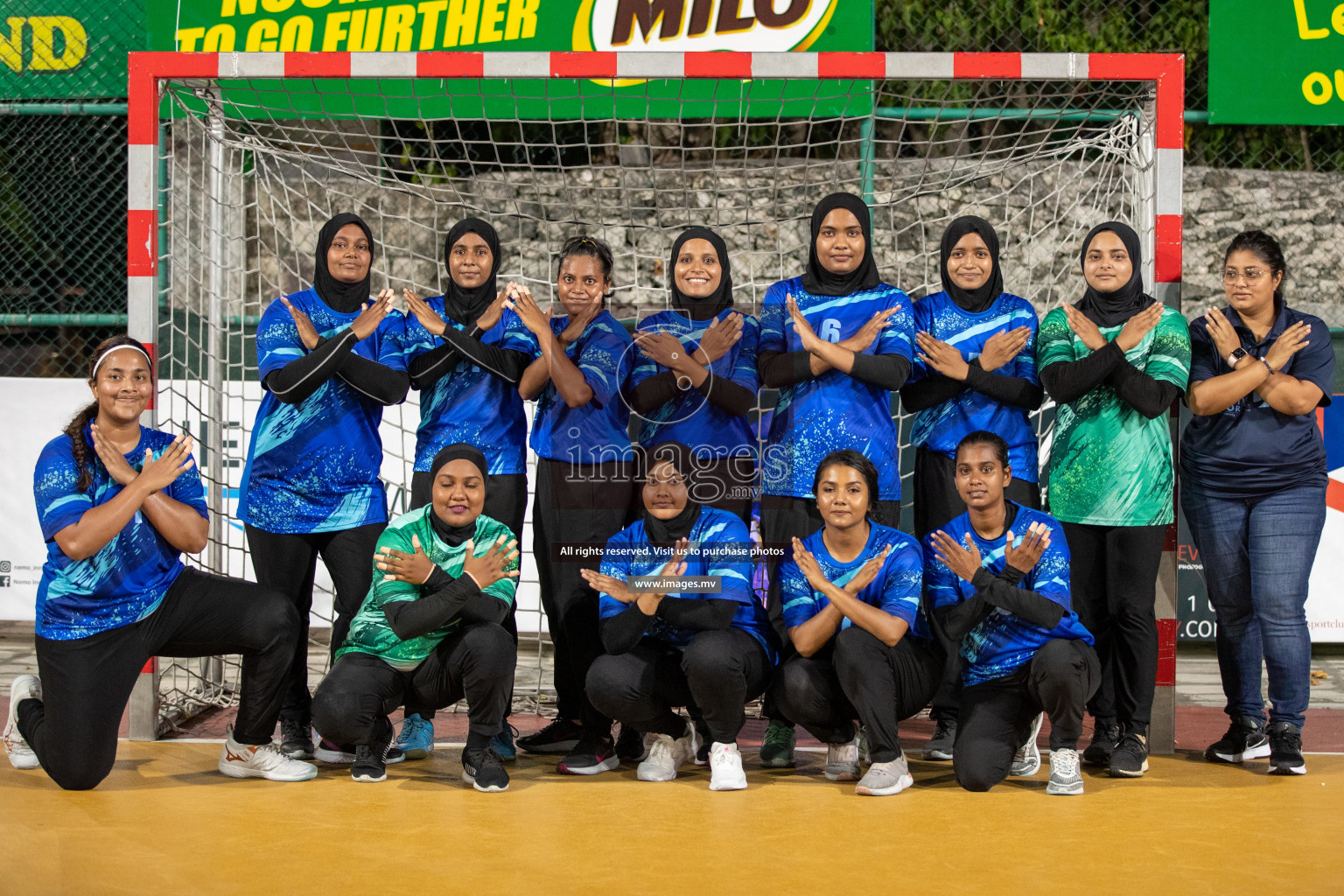 Day 13 of Milo 6th Inter Office Handball Tournament 2022 - Photos by Nausham Waheed & Hassan Simah