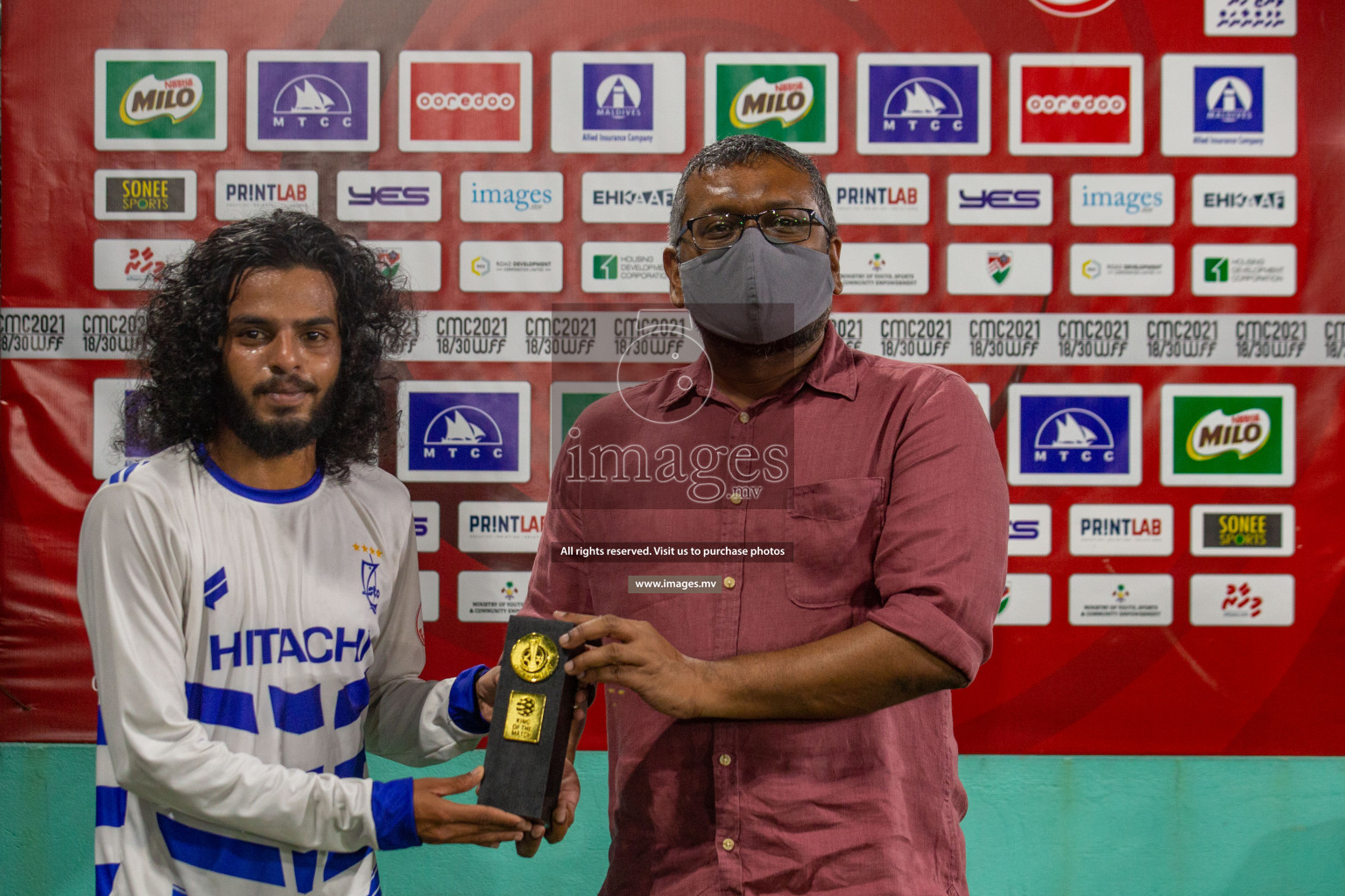 Club Maldives 2021 Round of 16 (Day 2) held at Hulhumale;, on 9th December 2021 Photos: Ismail Thoriq / images.mv