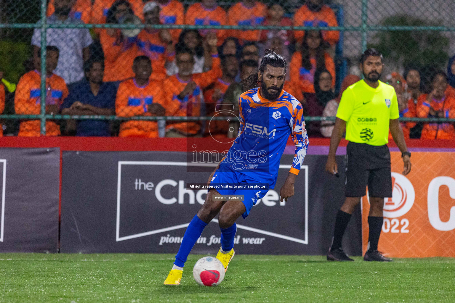 Team FSM vs HARC in Club Maldives Cup 2022 was held in Hulhumale', Maldives on Wednesday, 19th October 2022. Photos: Ismail Thoriq / images.mv