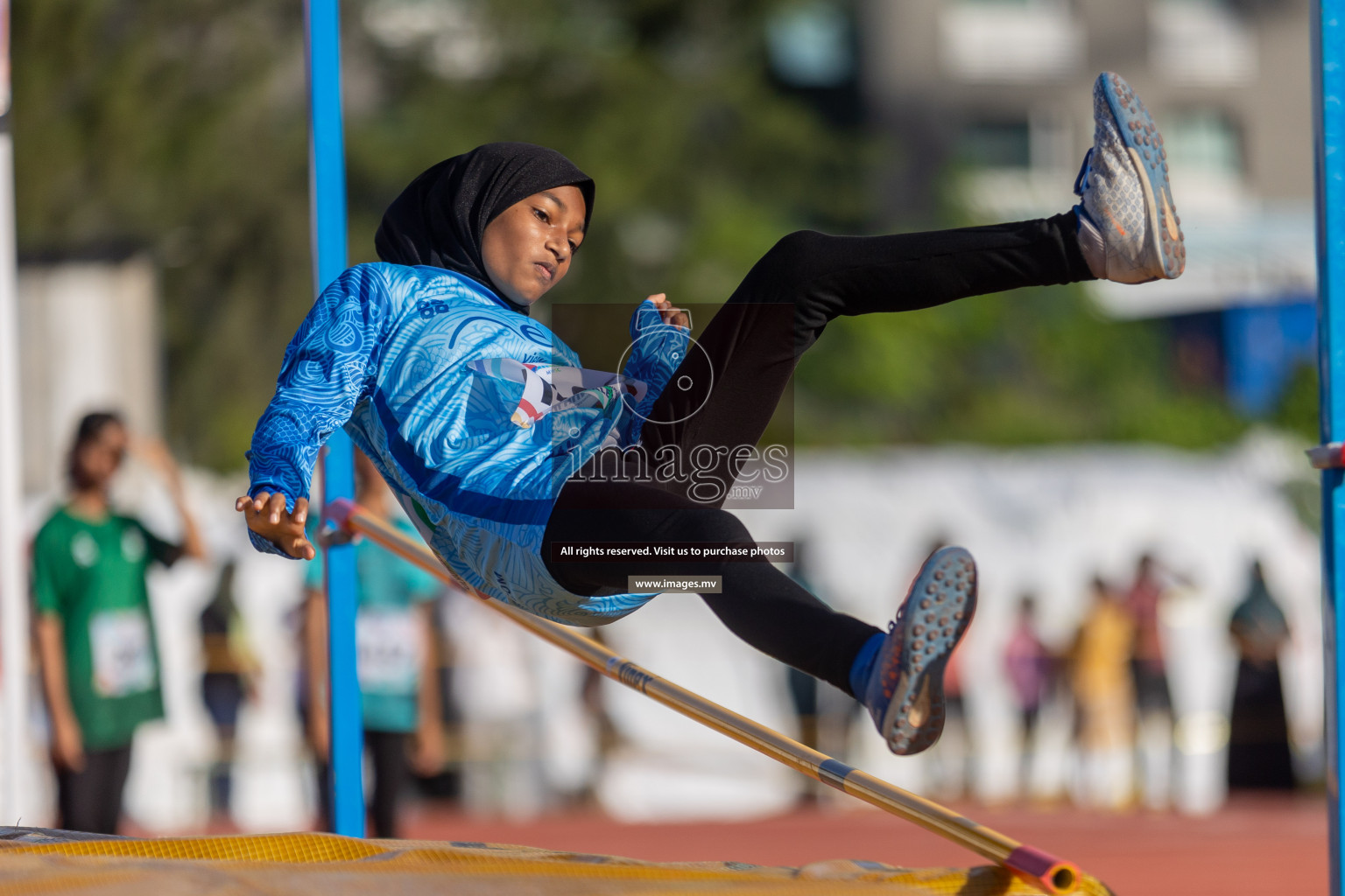 Day four of Inter School Athletics Championship 2023 was held at Hulhumale' Running Track at Hulhumale', Maldives on Wednesday, 17th May 2023. Photos: Nausham Waheed / images.mv