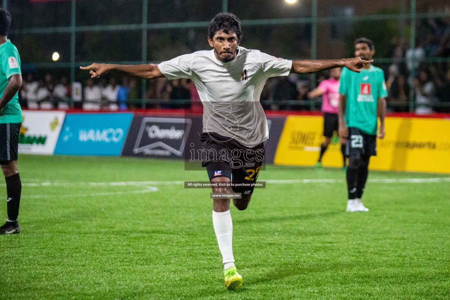 United BML vs Club Airports in Club Maldives Cup 2022 was held in Hulhumale', Maldives on Saturday, 15th October 2022. Photos: Hassan Simah/ images.mv