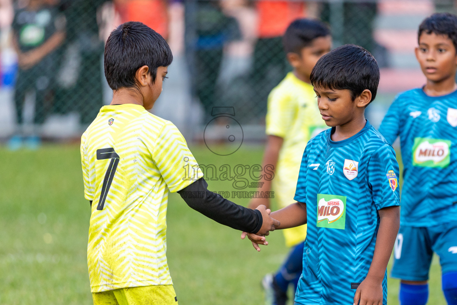 Day 2 of MILO Kids Football Fiesta was held at National Stadium in Male', Maldives on Saturday, 24th February 2024.