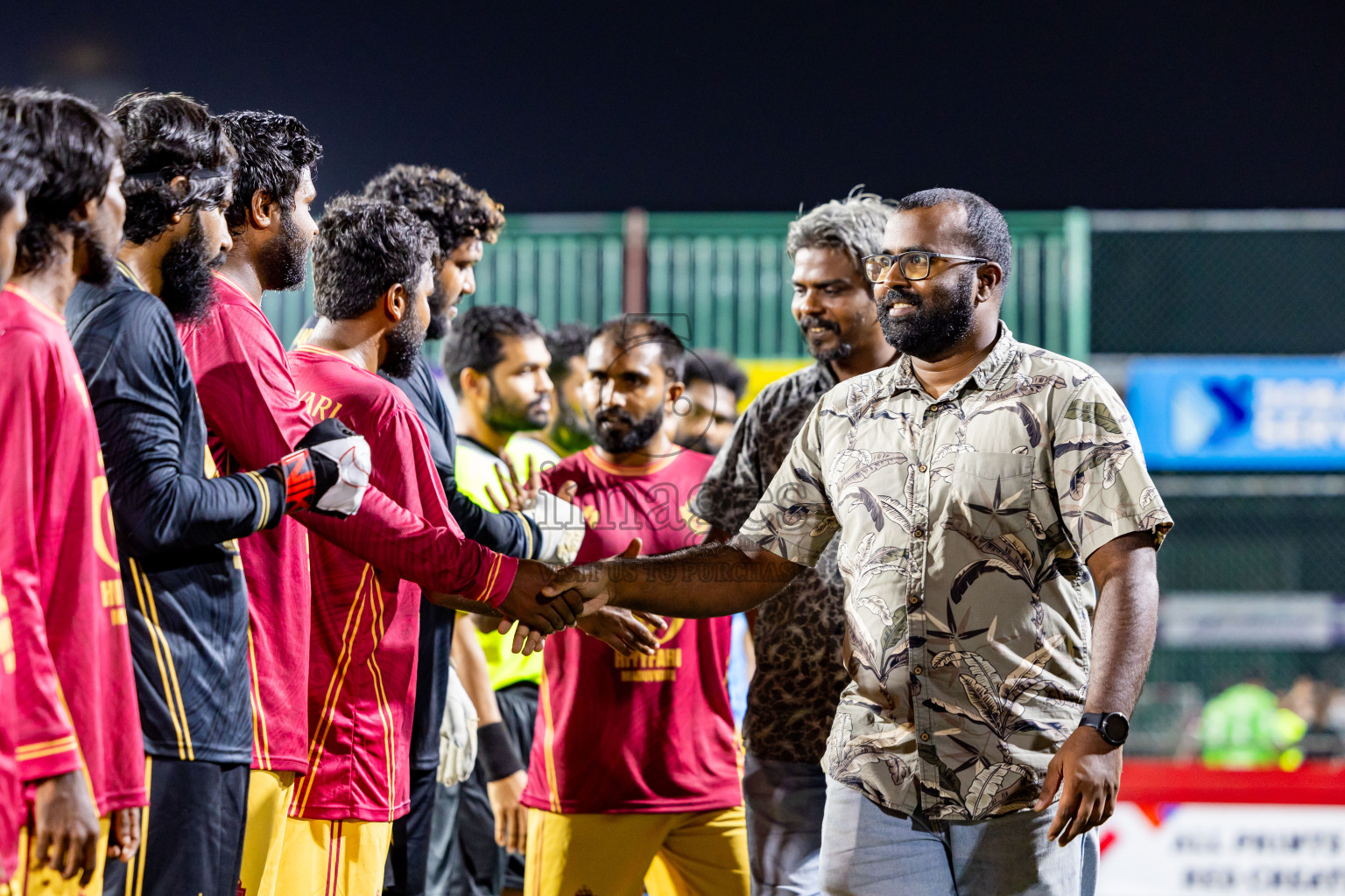 M Maduvvari VS M Dhiggaru in Day 8 of Golden Futsal Challenge 2025 was held on Sunday, 12th January 2025, in Hulhumale', Maldives Photos: Nausham Waheed , Ismail Thoriq / images.mv