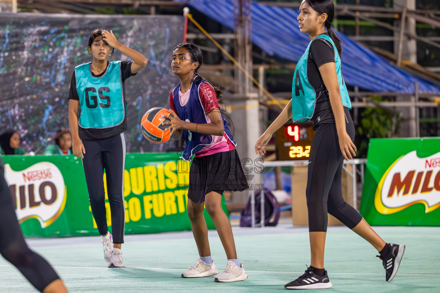 Day 1 of MILO 3x3 Netball Challenge 2024 was held in Ekuveni Netball Court at Male', Maldives on Thursday, 14th March 2024.
Photos: Ismail Thoriq / images.mv