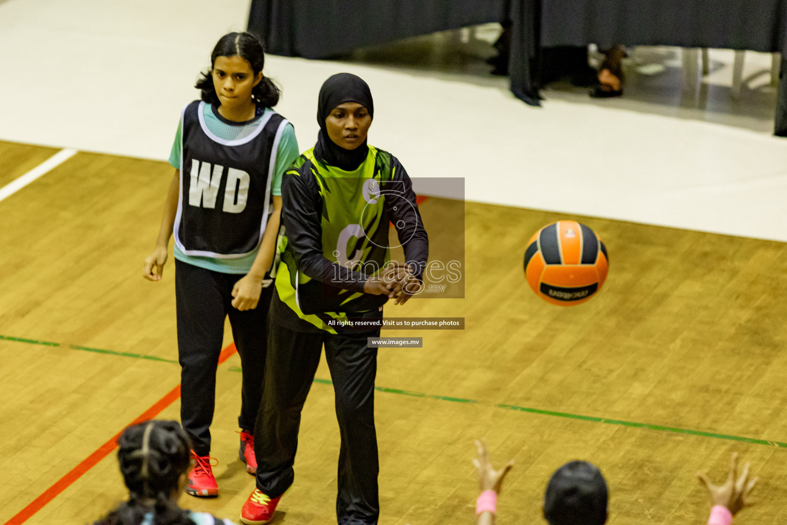 Day 8 of 24th Interschool Netball Tournament 2023 was held in Social Center, Male', Maldives on 3rd November 2023. Photos: Hassan Simah, Nausham Waheed / images.mv