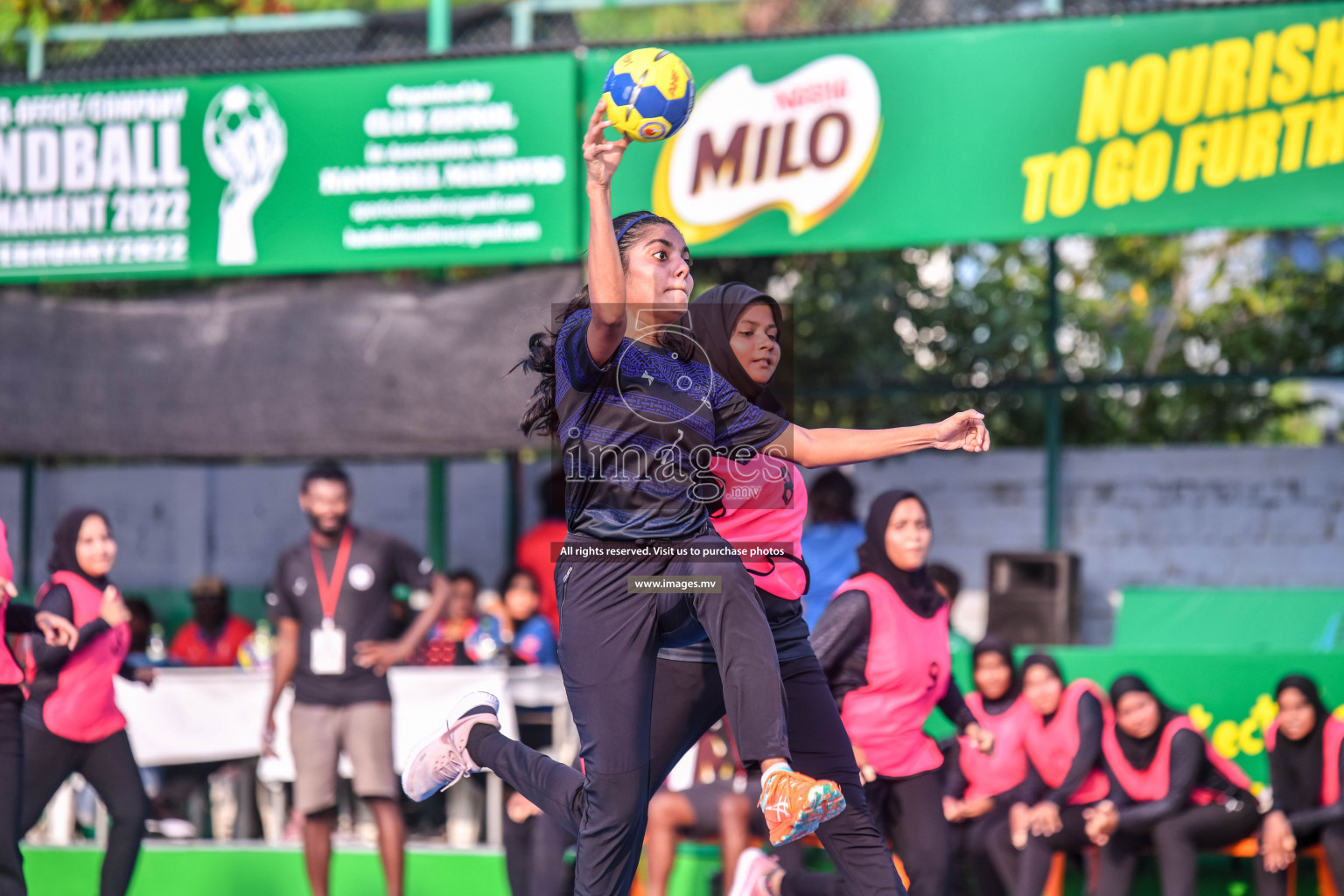 Milo 6th Inter Office Handball Tournament 2022 photos by nausham waheed