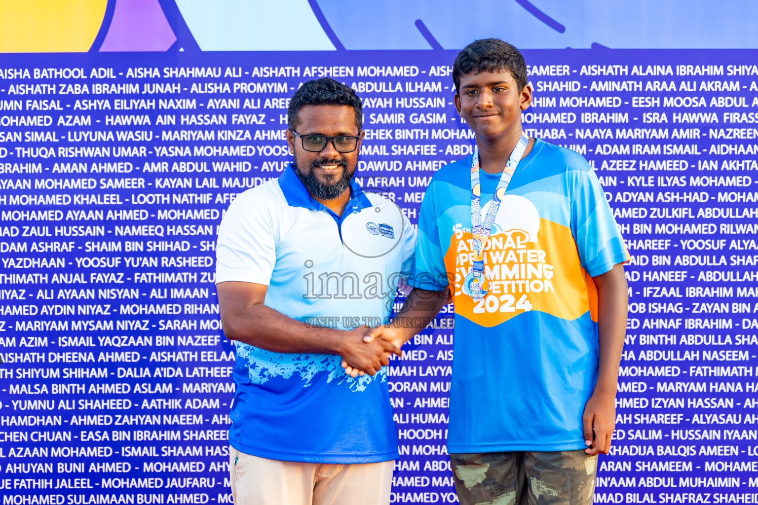 15th National Open Water Swimming Competition 2024 held in Kudagiri Picnic Island, Maldives on Saturday, 28th September 2024. Photos: Nausham Waheed / images.mv