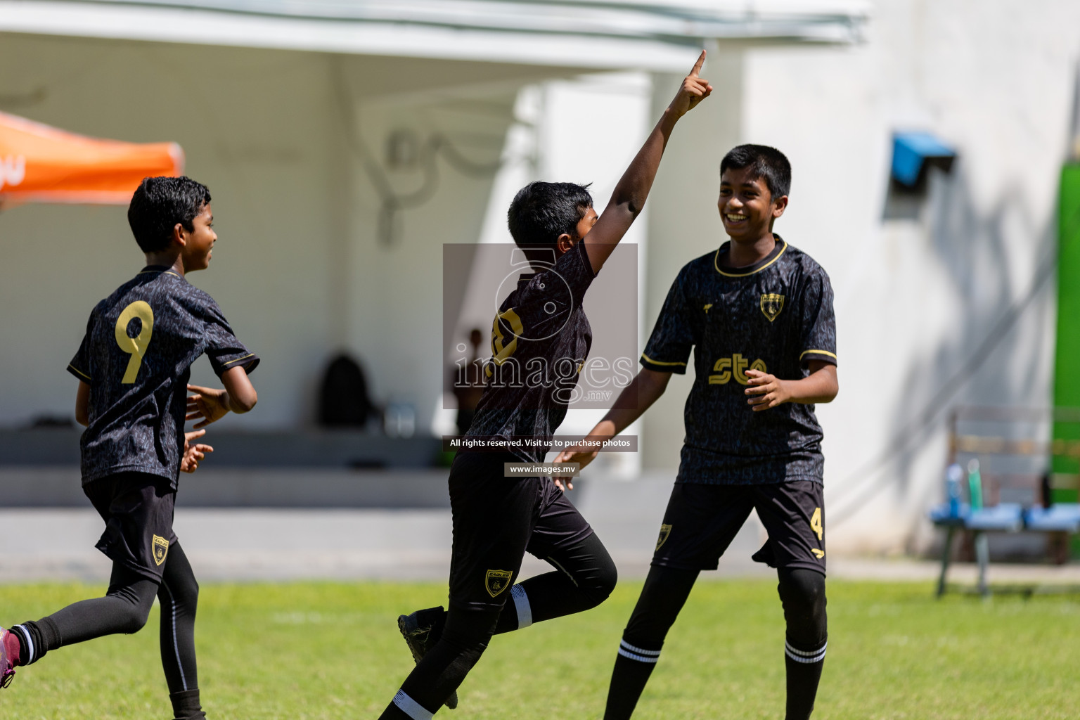 Day 1 of MILO Academy Championship 2023 (U12) was held in Henveiru Football Grounds, Male', Maldives, on Friday, 18th August 2023.