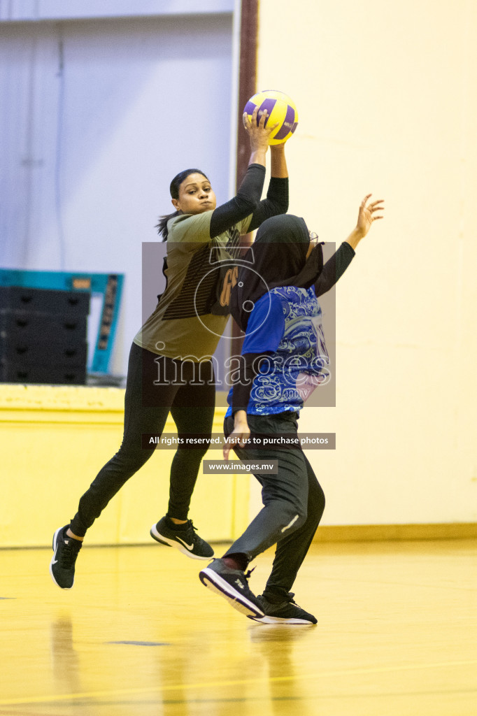 Green Streets vs Mahibadhoo Sports Club in the Semi Finals of Milo National Netball Tournament 2021 held on 3 December 2021 in Male', Maldives, Photos by Maanish