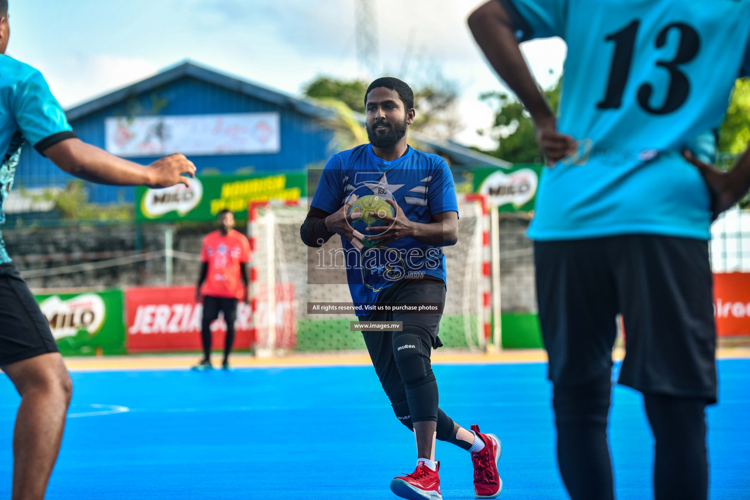 Milo 9th Handball Maldives Championship 2022 Day 2 held in Male', Maldives on 18th October 2022 Photos By: Nausham Waheed /images.mv