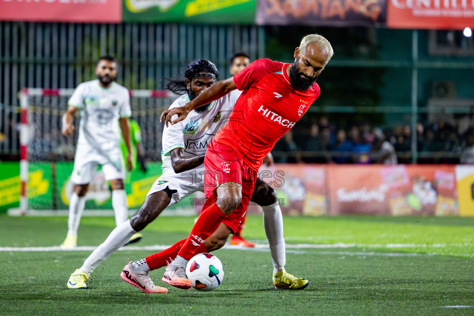 STO RC vs Club WAMCO in Round of 16 of Club Maldives Cup 2024 held in Rehendi Futsal Ground, Hulhumale', Maldives on Monday, 7th October 2024. Photos: Nausham Waheed / images.mv