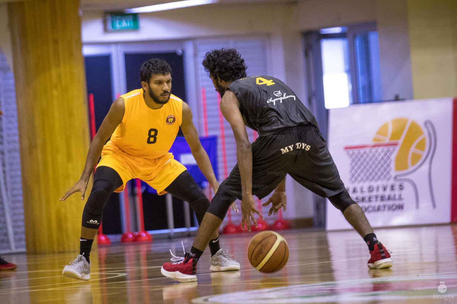 Raptors BC vs Stingers in 37th National Basketball Tournament 2018 (Men's Division), 14th December 2018, Thursday Photos: Ismail Thoriq / images.mv