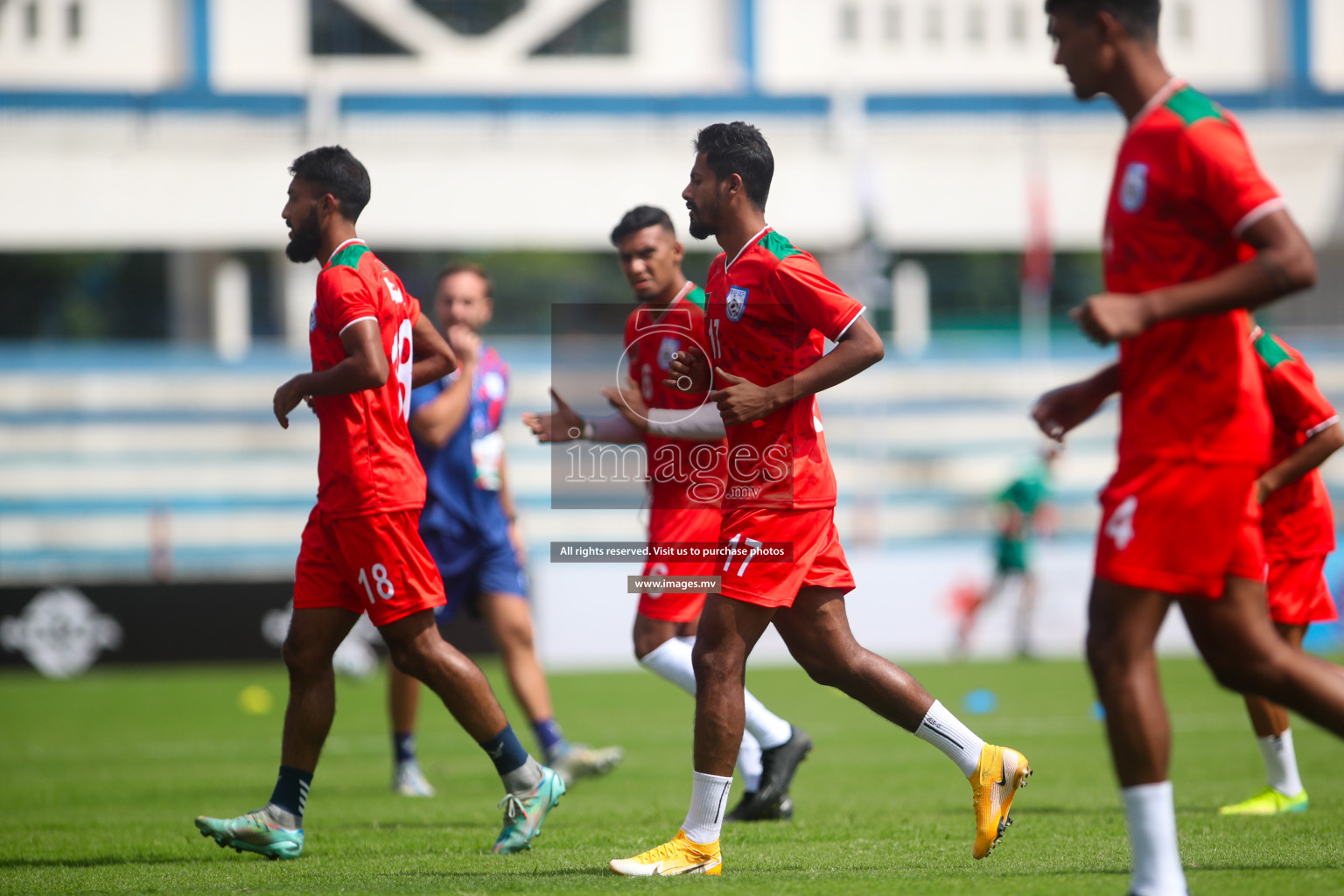 Lebanon vs Bangladesh on match day 2 of SAFF Championship 2023 held in Sree Kanteerava Stadium, Bengaluru, India, on Wednesday, 22st June 2023. Photos: Nausham Waheed / images.mv