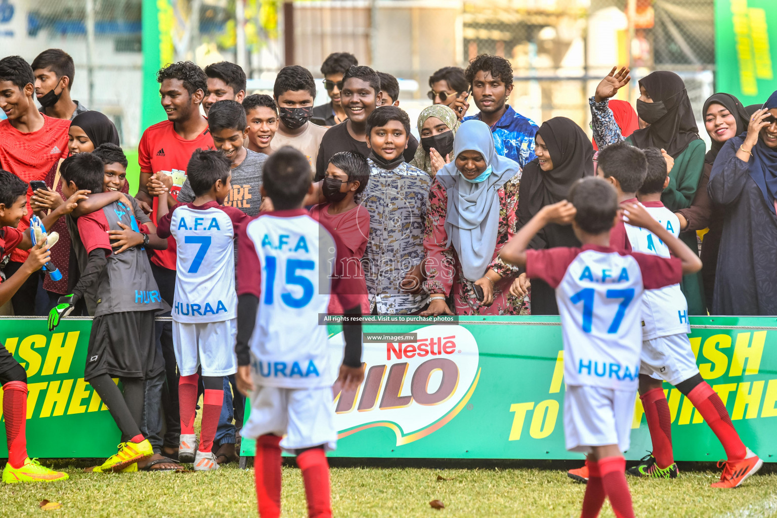 Day 2 of MILO Academy Championship 2022 held in Male' Maldives on Friday, 11th March 2021. Photos by: Nausham Waheed