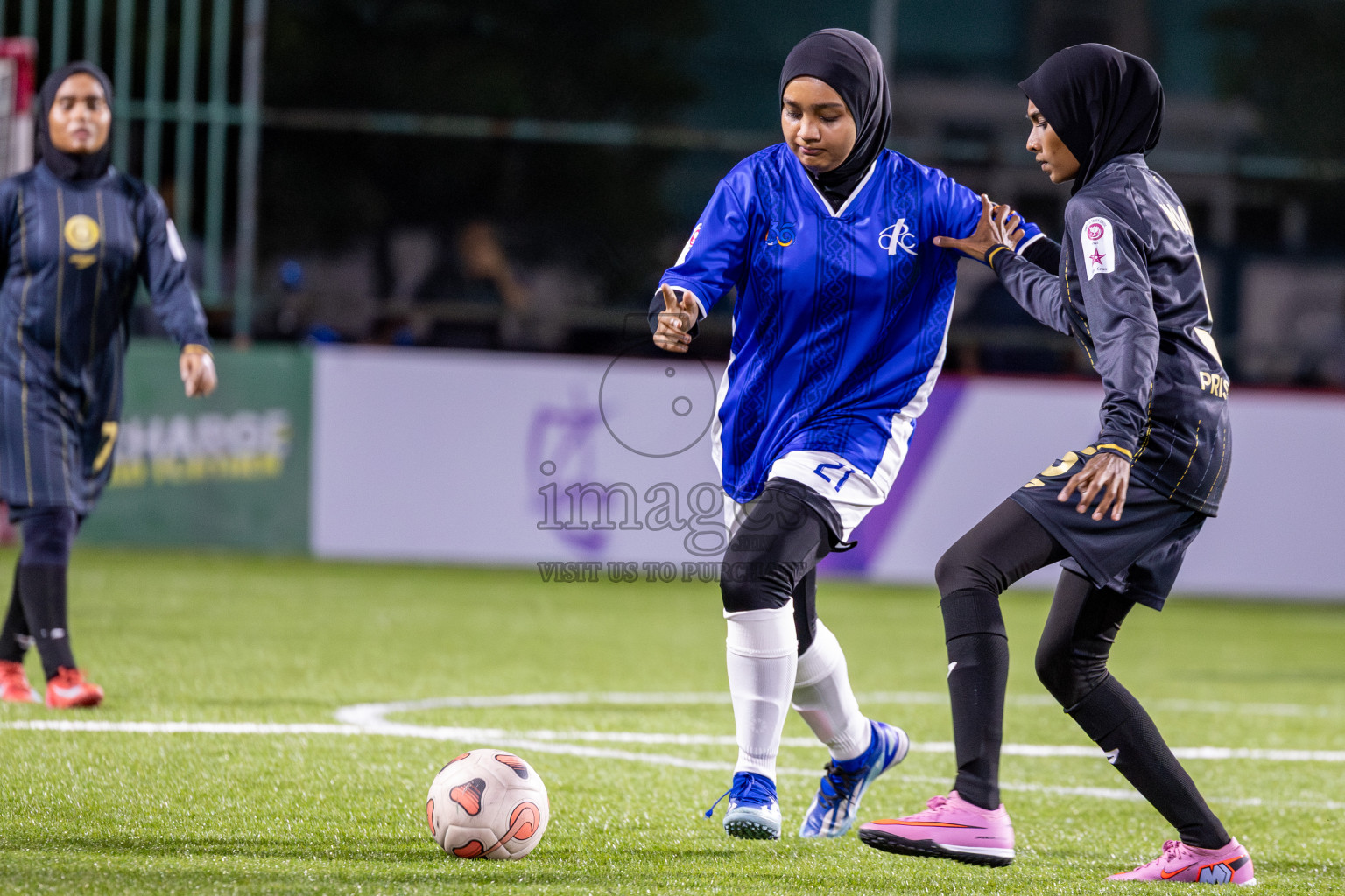 Customs RC vs Prison Club in Eighteen Thirty Classic of Club Maldives Cup 2025 held in Rehendi Futsal Ground, Hulhumale', Maldives on Thursday, 4th September 2025. Photos: Ismail Thoriq / images.mv