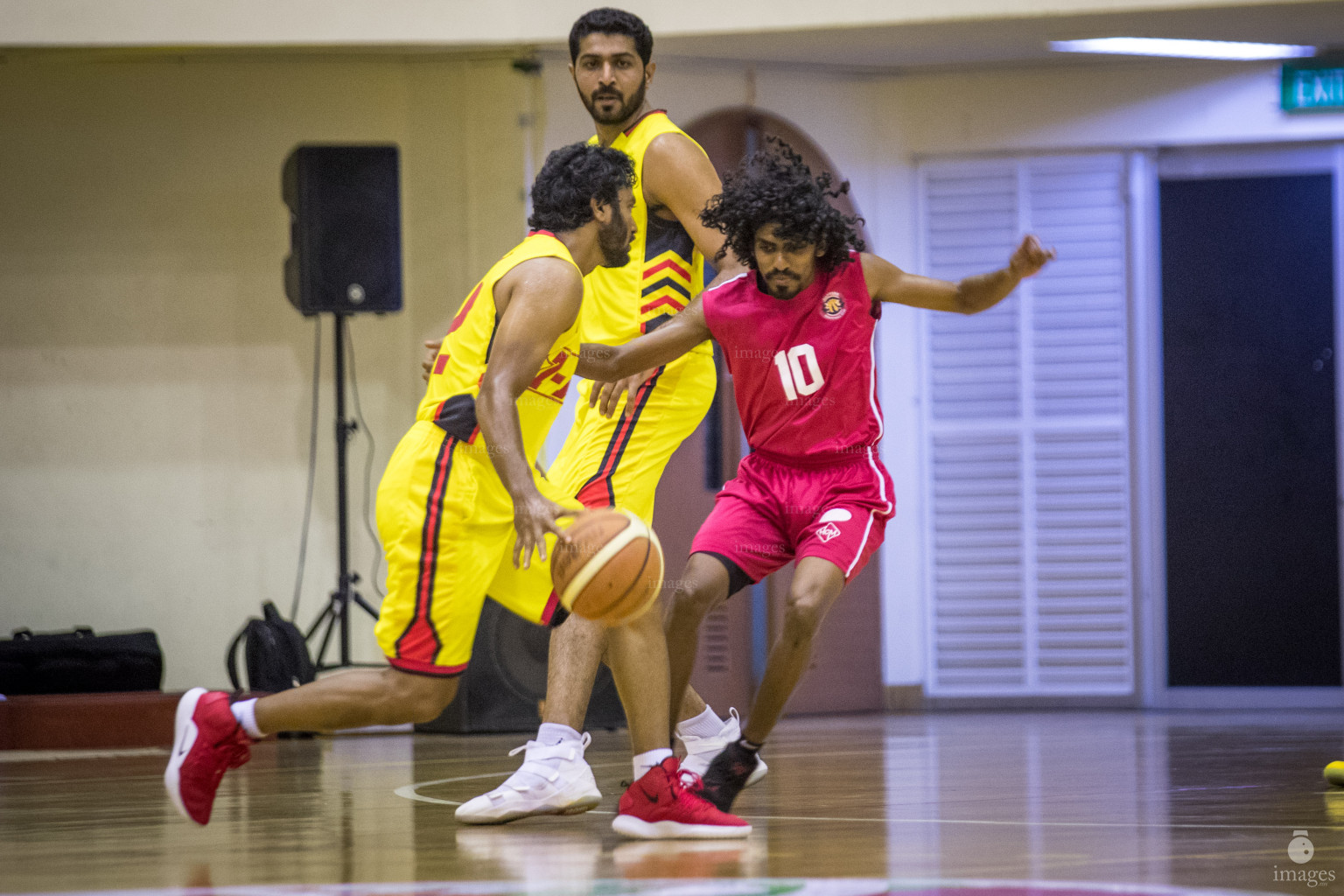 Raptors BC vs T-Rex in 13th National Basketball League 2018 (Men's Division), 10th December 2018, Monday Photos: Ismail Thoriq / images.mv