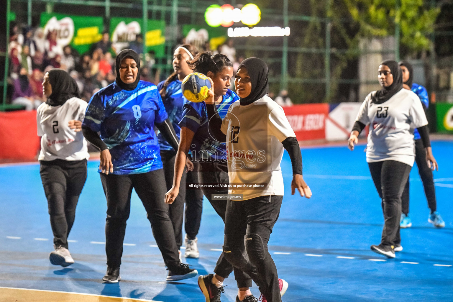 Day 16 of Milo 6th Inter Office Handball Tournament 2022 - Photos by Nausham Waheed