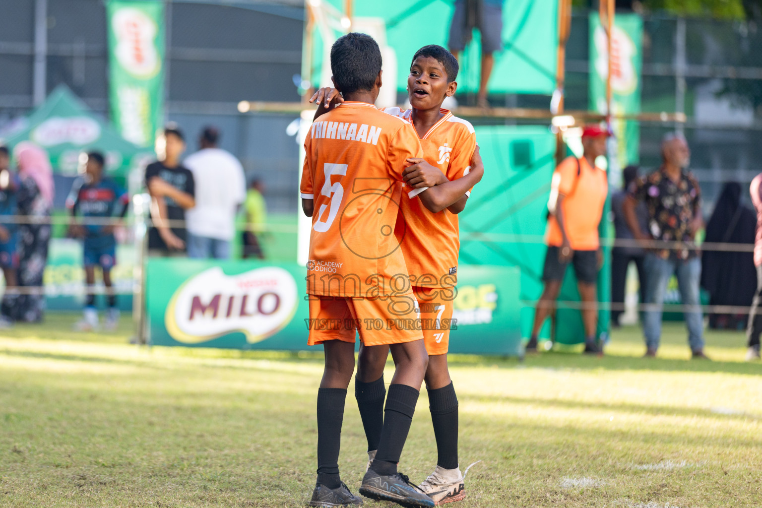 Day 3 of MILO Academy Championship 2025 (U-12) was held at Henveiru Stadium in Male', Maldives on Saturday, 3rd May 2025. 
Photos: Hassan Simah  / images.mv