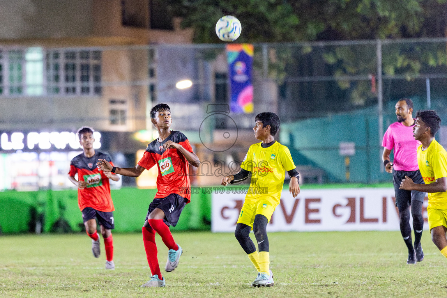 TC vs Maziya  in Day 11 of Dhivehi Youth League 2024 held at Henveiru Stadium on Tuesday, 17th December 2024. Photos: Shuu Abdul Sattar