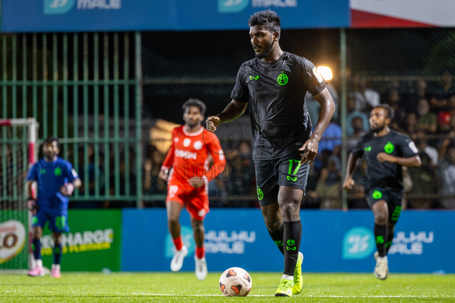 Road Recreation Club vs Club Combination SC Eydhafushi in Kings Cup Final of Club Maldives 2025 was held in Rehendhi Futsal Ground, Hulhumale', Maldives on Tuesday, 9th September 2025. Photos: Ismail Thoriq / images.mv
