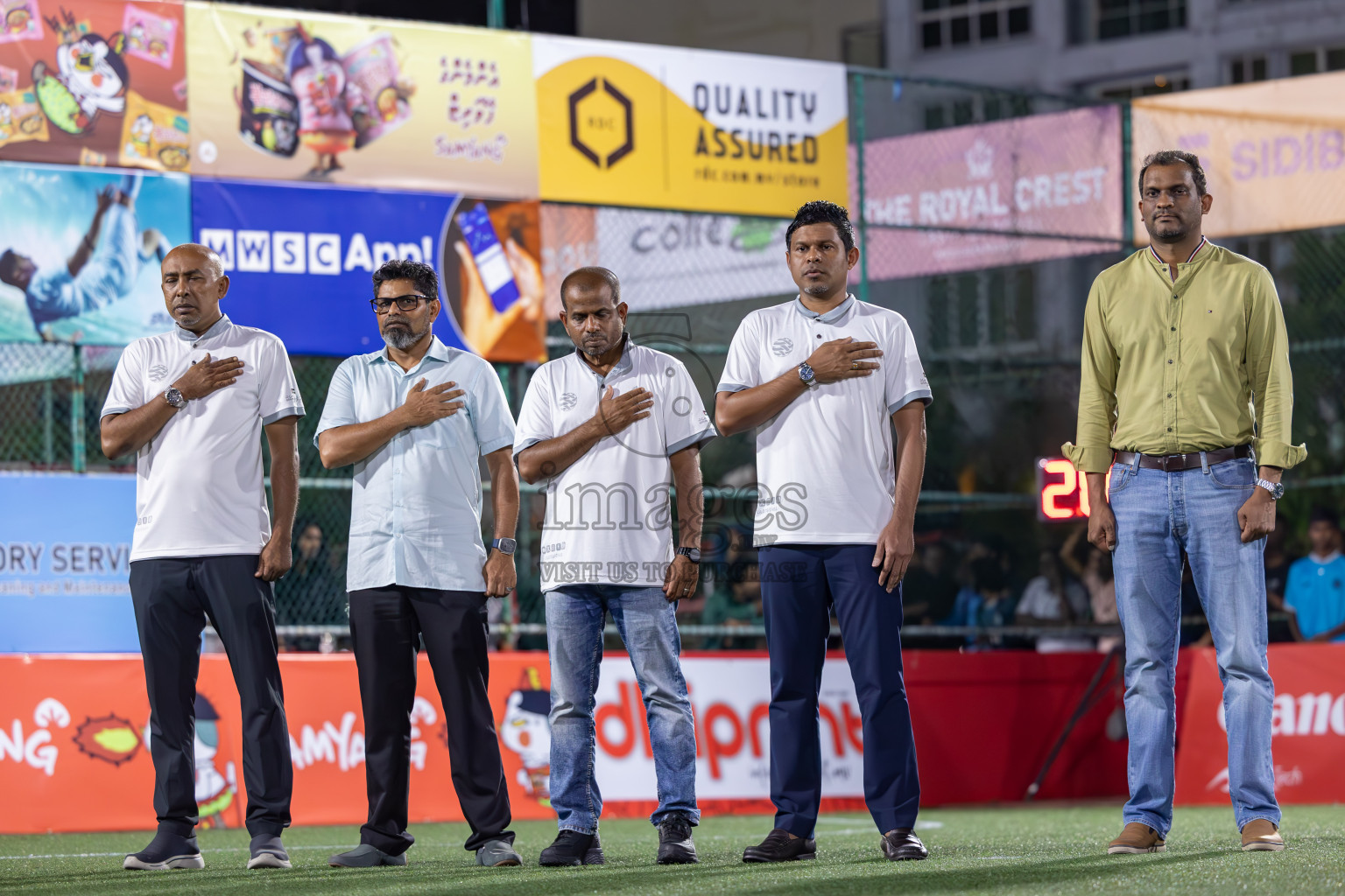 CLUB WAMCO vs JOALI Maldives  in the finals of Kings Cup 2024 held in Rehendi Futsal Ground, Hulhumale', Maldives on Sunday, 1st September 2024. 
Photos: Ismail Thoriq / images.mv