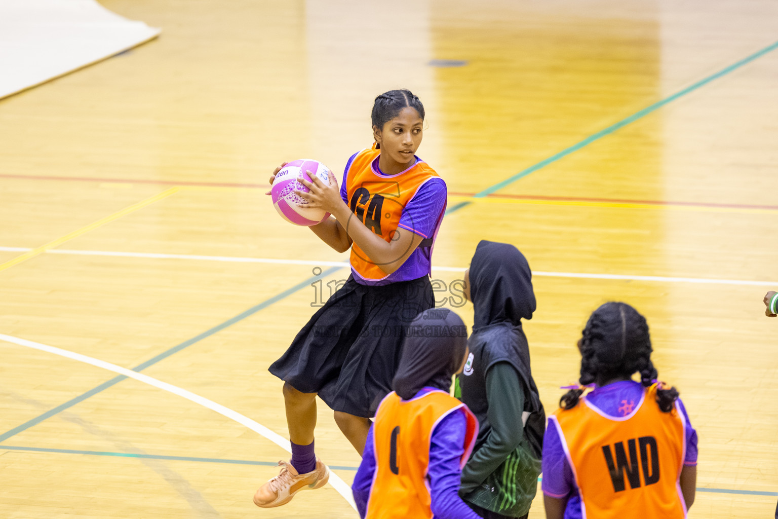 Day 13 of 26th Inter-School Netball Tournament 2025 was held in Social Center Indoor Hall on Saturday, 1st November 2025. Photos: Ismail Thoriq / images.mv