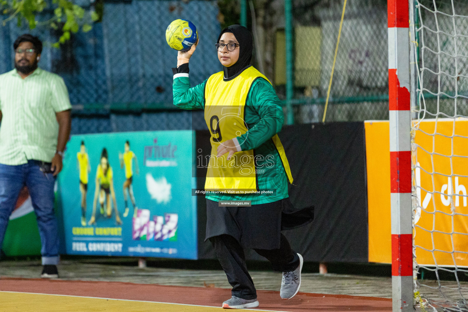 Day 1 of 7th Inter-Office/Company Handball Tournament 2023, held in Handball ground, Male', Maldives on Friday, 16th September 2023 Photos: Nausham Waheed/ Images.mv