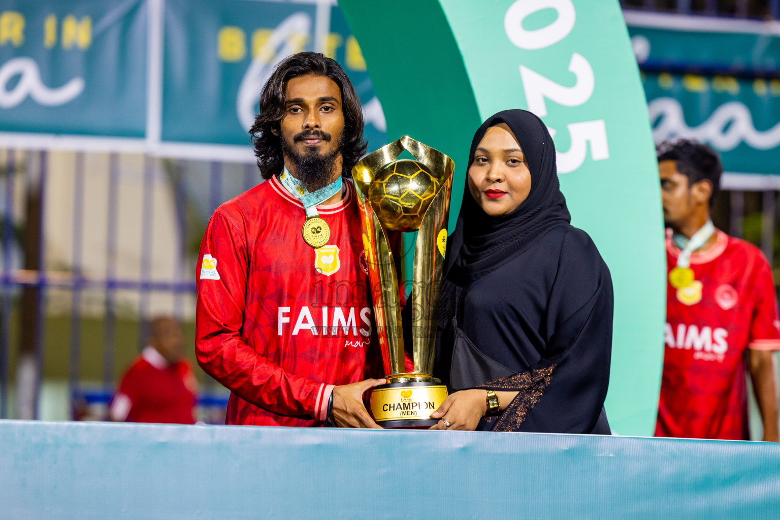 Closing Ceremony of Better in Baa Futsal Fiesta 2025 held in B. Eydhafushi, Maldives on Monday, 17th November 2025. Photos: Nausham Waheed / images.mv