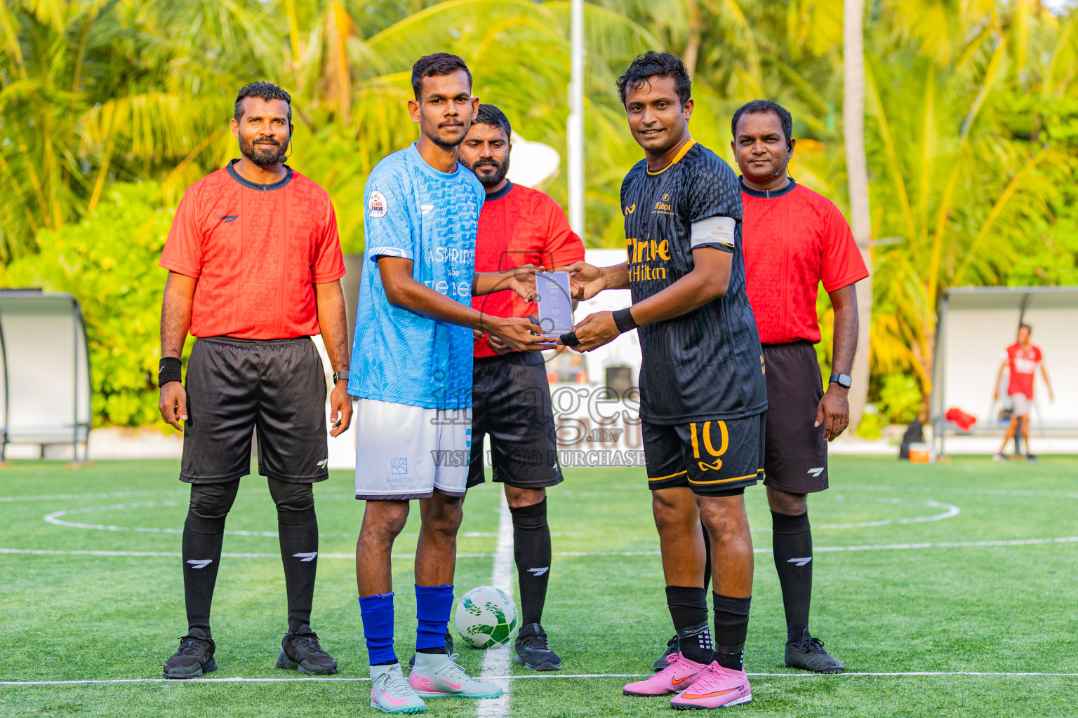BANDOS vs Hilton Amingiri in Resort League 2025 (North Male Zone) day 7 was held on Tuesday, 9th September 2025 in One And Only Reethi Rah Maldives Resort, Photos: Areef Adam / images.mv