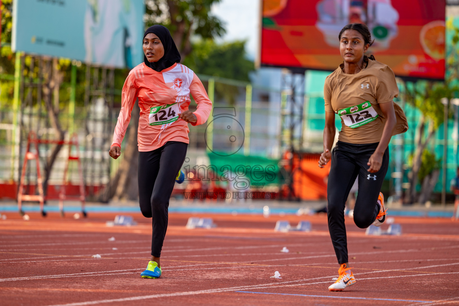 Day 4 of MILO Athletics Association Championship was held on Friday, 8th March 2024 in Male', Maldives. 
Photos: Hasna Hussain