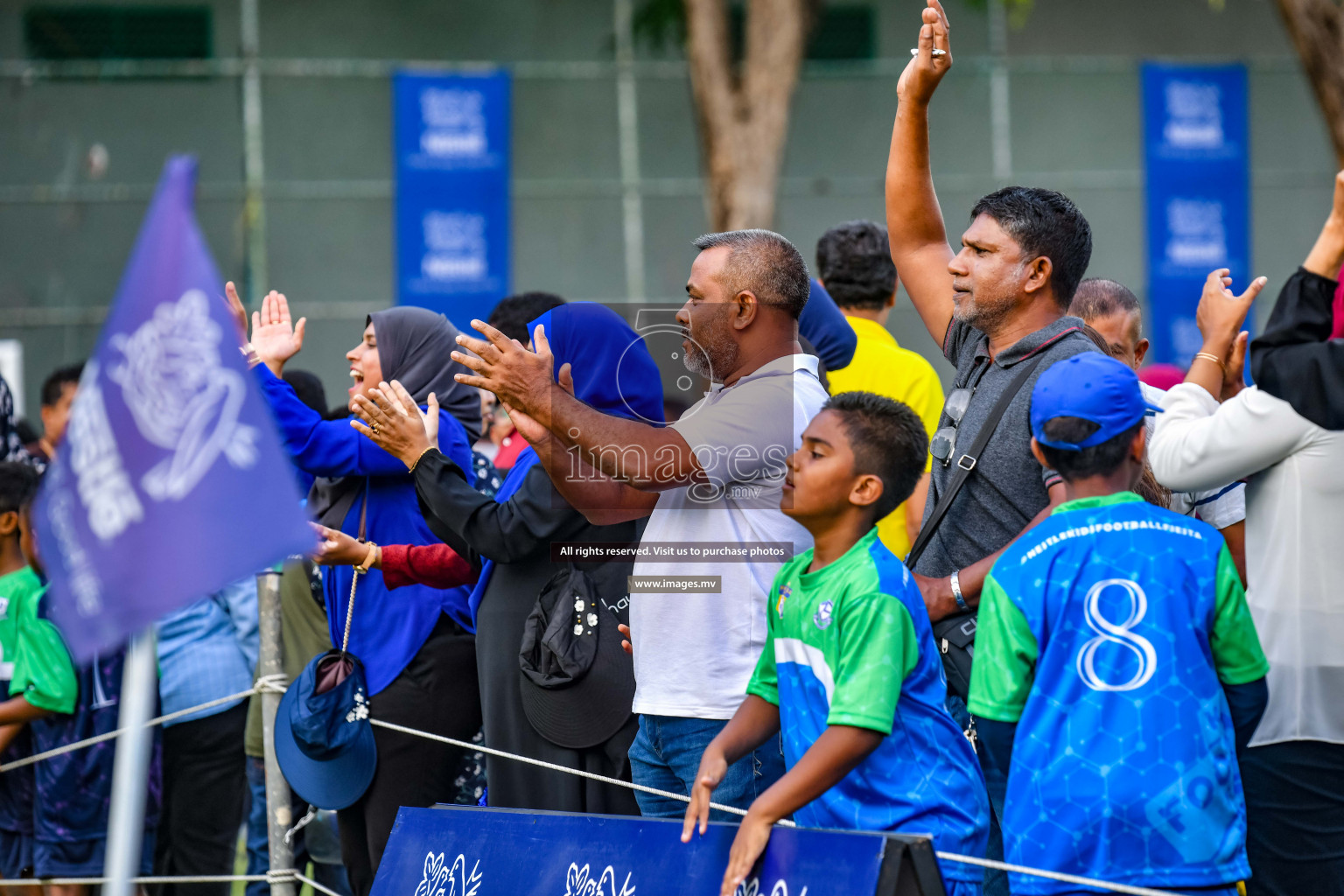 Day 1 of Milo Kids Football Fiesta 2022 was held in Male', Maldives on 19th October 2022. Photos: Nausham Waheed/ images.mv