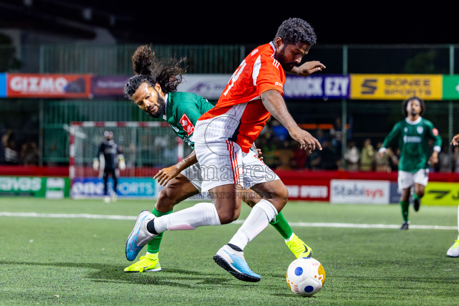 S Feydhoo VS S Maradhoofeydhoo in Day 7 of Golden Futsal Challenge 2025 was held on Saturday, 11th January 2025, in Hulhumale', Maldives Photos: Nausham Waheed / images.mv