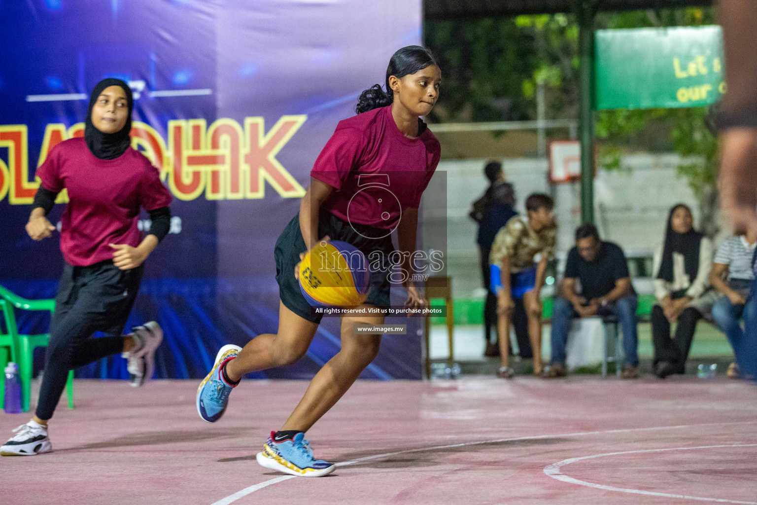 Day2 of Slamdunk by Sosal on 13th April 2023 held in Male'. Photos: Nausham waheed /images.mv