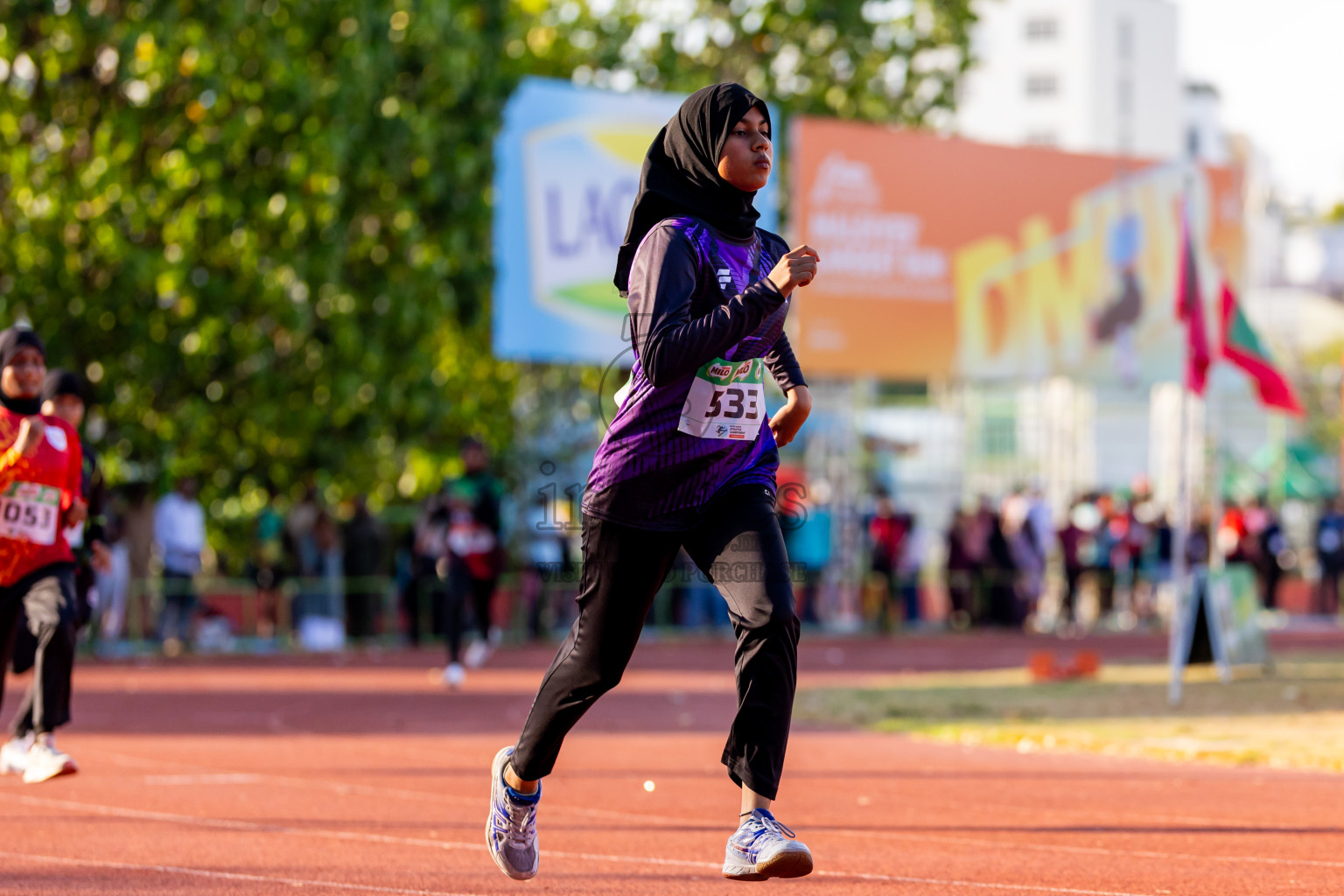 Day 1 of Inter-school Athletics Championship 2025 held in Ekuveni Synthetic Track, Male', Maldives on Monday, 06th October 2025. Photos by: Nausham Waheed / Images.mv