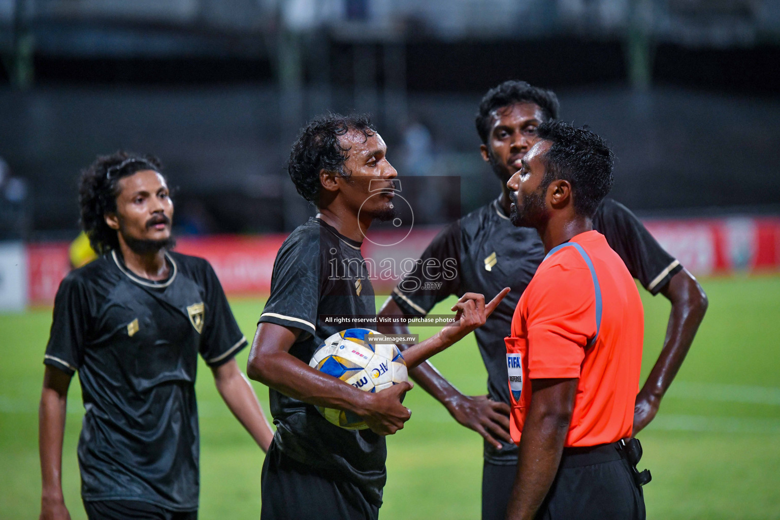 President's Cup 2023 Final - Maziya Sports & Recreation vs Club Eagles, held in National Football Stadium, Male', Maldives  Photos: Nausham Waheed/ Images.mv