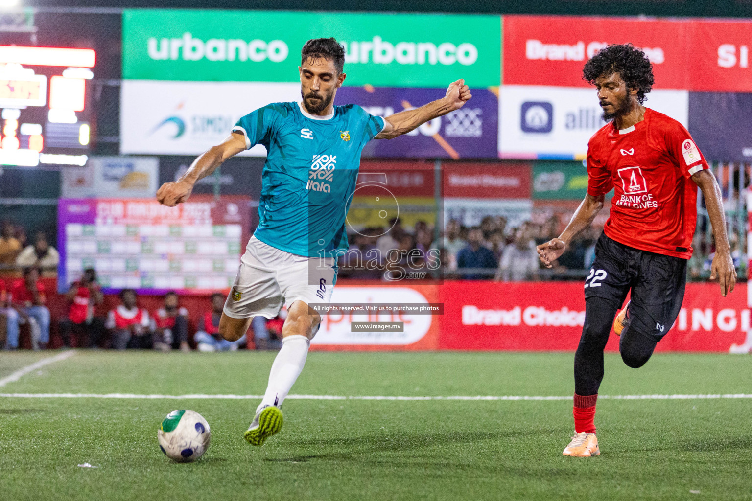 WAMCO vs United BML in Semi Final of Club Maldives Cup 2023 held in Hulhumale, Maldives, on Wednesday, 16th August 2023 Photos: Nausham Waheed  / images.mv