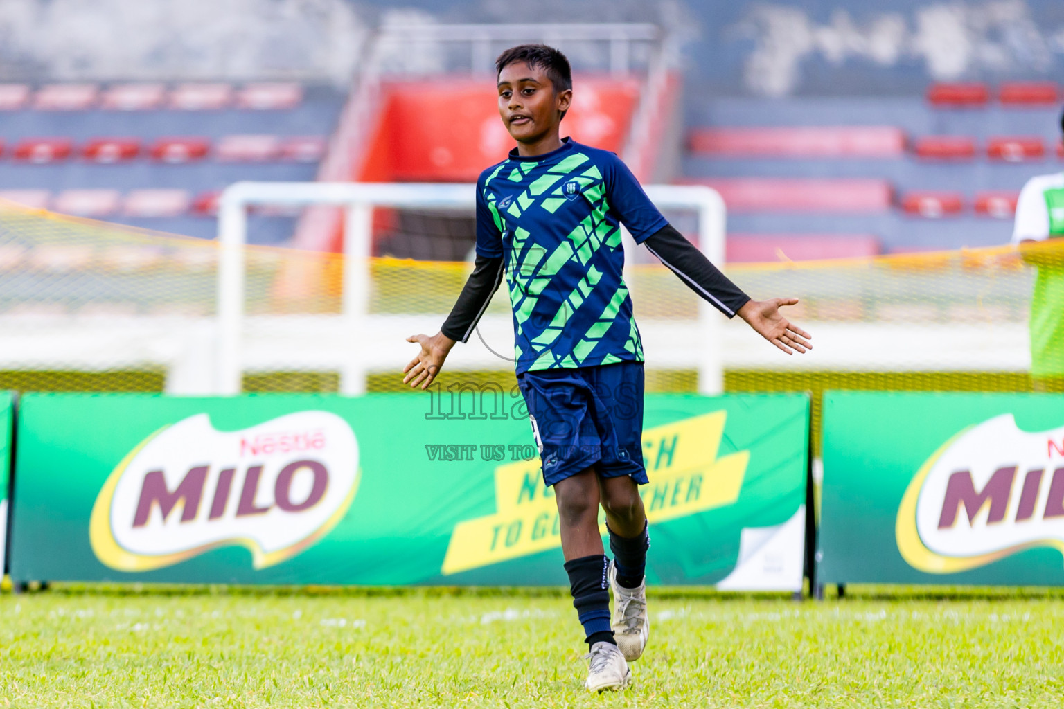 Day 2 of Under 10 MILO Academy Championship 2024 was held at National Stadium in Male', Maldives on Saturday, 27th April 2024. Photos: Nausham Waheed / images.mv