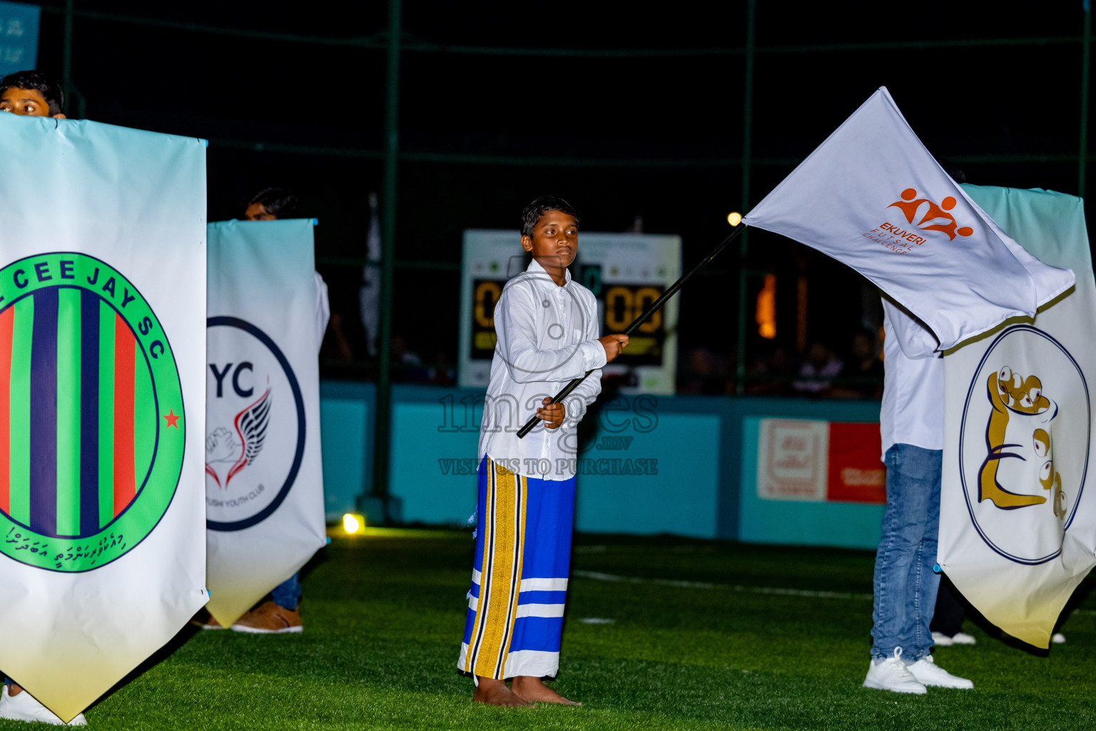 Dee Ess Kay vs Kovigoani in Final of Laamehi Dhiggaru Ekuveri Futsal Challenge 2024 was held on Wednesday, 31st July 2024, at Dhiggaru Futsal Ground, Dhiggaru, Maldives Photos: Nausham Waheed / images.mv