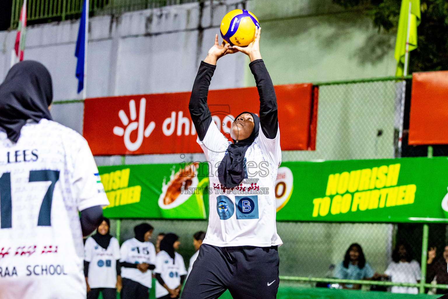 Day 13 of Interschool Volleyball Tournament 2024 was held in Ekuveni Volleyball Court at Male', Maldives on Thursday, 5th December 2024. Photos: Nausham Waheed / images.mv