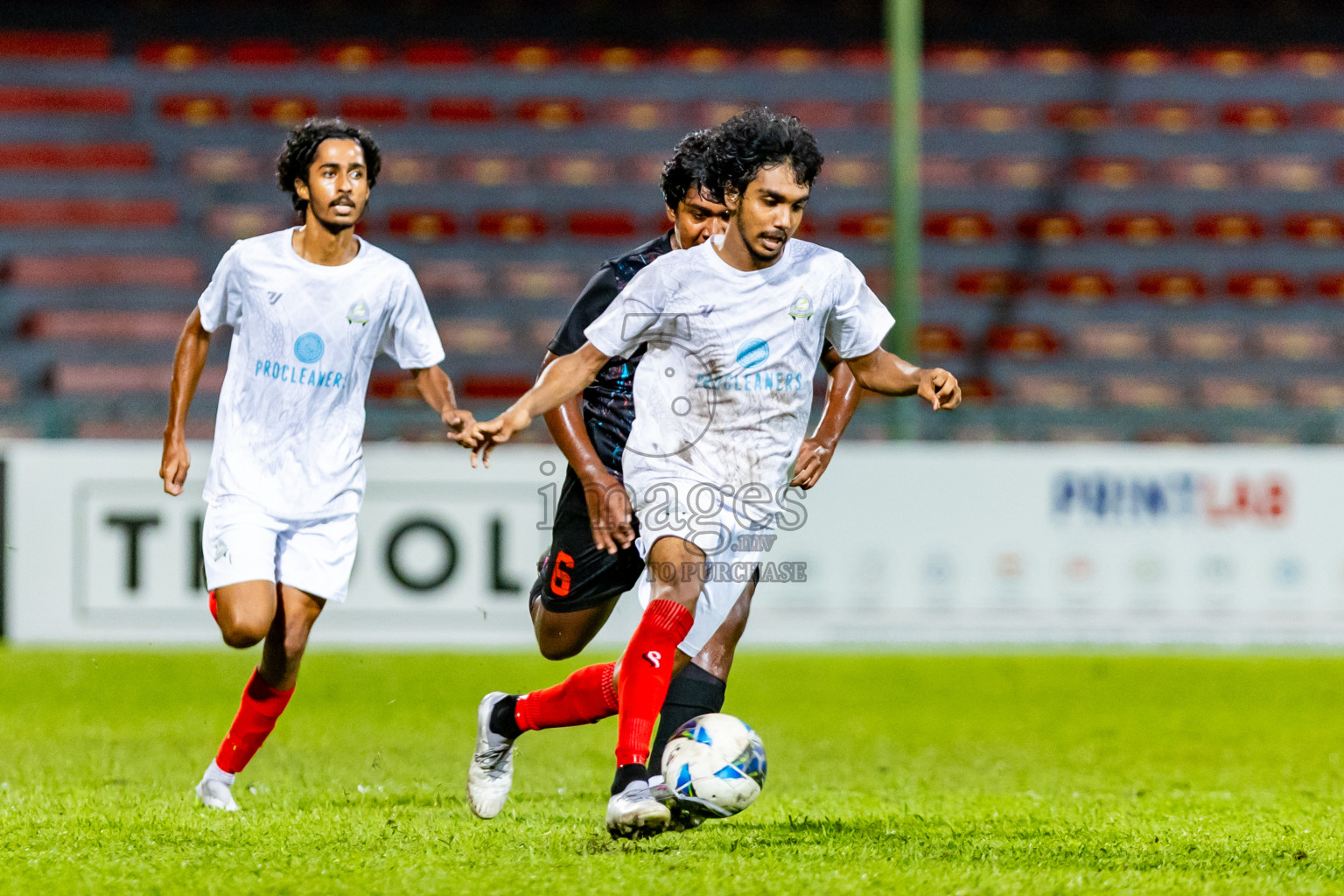 Club Green Street vs Club Eagles in Day 6 of Under 19 Youth Championship 2024 was held at National Stadium in Male', Maldives on Monday, 24th June 2024. Photos: Nausham Waheed / images.mv