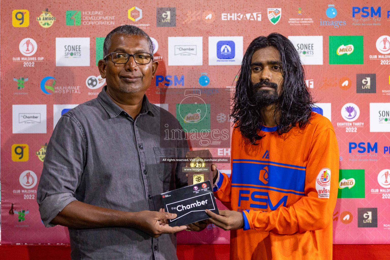 Team FSM vs Raajje Online Club in Club Maldives Cup 2022 was held in Hulhumale', Maldives on Saturday, 15th October 2022. Photos: Ismail Thoriq/ images.mv