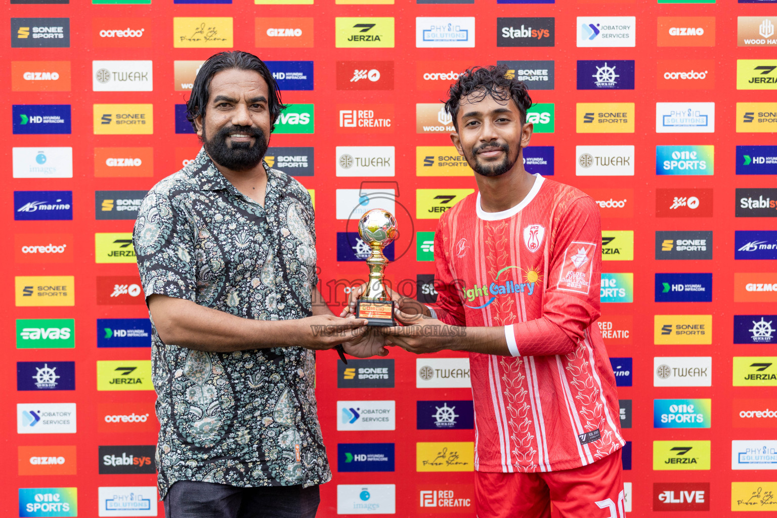 N. Miladhoo vs N.Velidhoo in Day 21 of Golden Futsal Challenge 2025 was held on Saturday , 25 January 2025, in Hulhumale', Maldives. Photos: Shuu Abdul Sattar, / images.mv