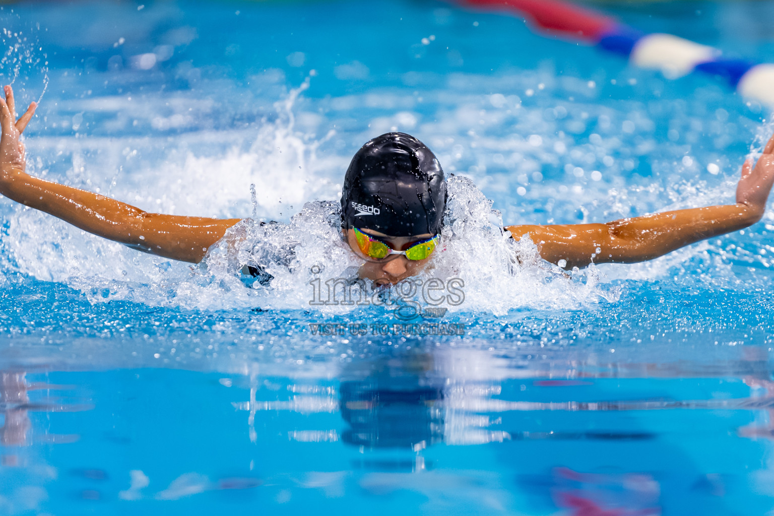 Day 3 of BML 21st Interschool Swimming Competition 2025 was held in Hulhumale' Swimming Pool, Hulhumale', Maldives on Monday, 13th October 2025. Photos: Nausham Waheed / images.mv