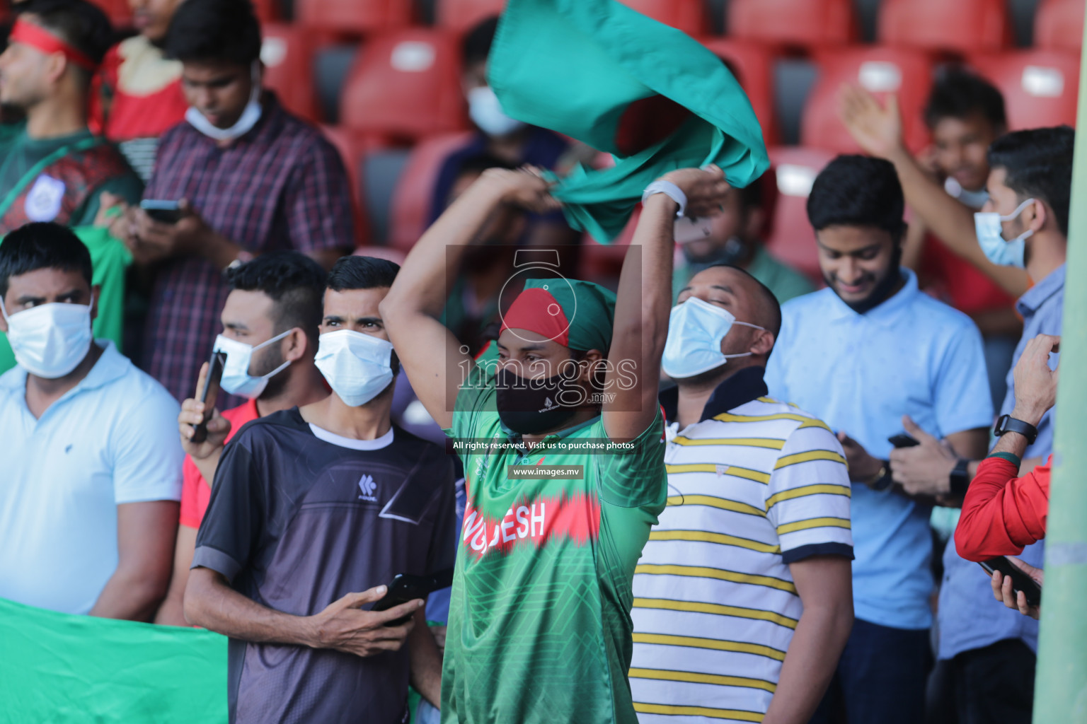 Bangladesh vs India in SAFF Championship 2021 held on 1st October 2021 in Galolhu National Stadium, Male', Maldives